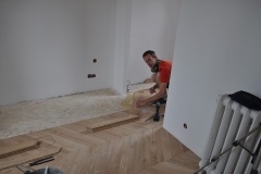 pose de parquet point de hongrie