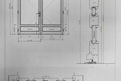 plan grande porte fenêtre