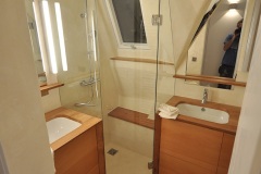 salle de bain en poirier